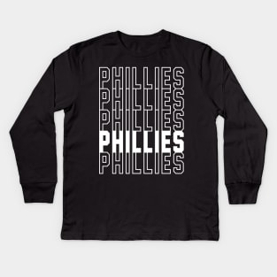 Phillies Kids Long Sleeve T-Shirt